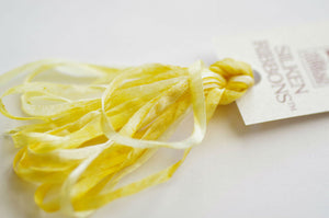 Silk Ribbon 7mm Lemon Souffle