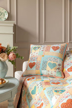 Heart of the Village Quilt Kit - Rust/Teal