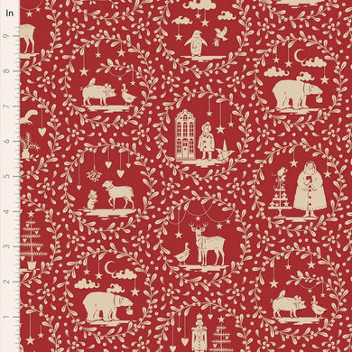 Paperscenes Burgandy