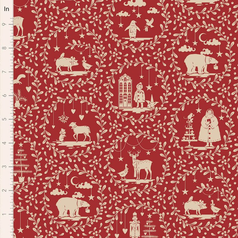Paperscenes Burgandy