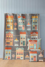Village Life Quilt Kit - Charcoal