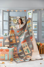 Village Life Quilt Kit - Charcoal