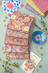 Wallflower 5 FQ bundle - Red