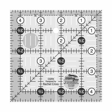 Creative Grid Ruler 4 1/2