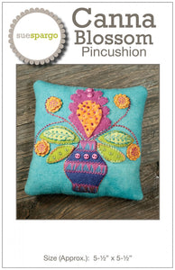 Canna Blossom Pincushion pattern