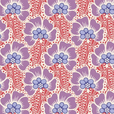 Tilda Cotton Beach - Ocean Flower Coral