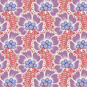 Tilda Cotton Beach - Ocean Flower Coral