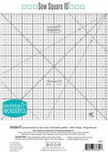 Sew Square 10" Ruler