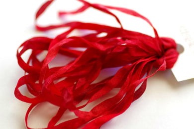Silk Ribbon 7mm In the Reds