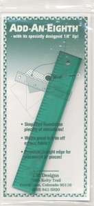 Add-An-Eighth ruler 6 inch