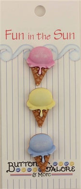 Single Scoop buttons 130