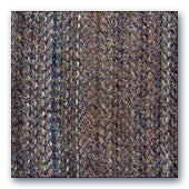 Grey, Navy & Brown Striped wool