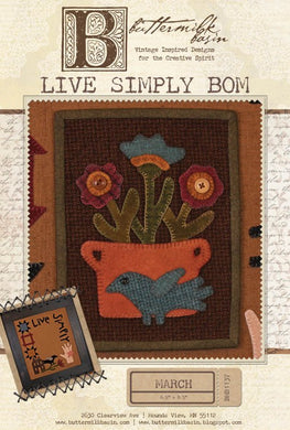 Live Simply BOM - March pattern