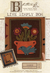 Live Simply BOM - March pattern