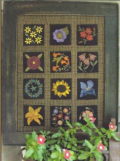 Hummingbird Garden pattern